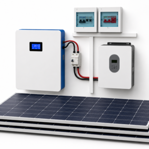 3.3KVA Complete Solar Power Package with 25.6V/100Ah Lithium Battery & 450W Solar Panels