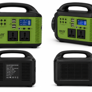 GDLITE GD-9001 200W Portable Solar Power Station – 12V 12Ah Backup Power Supply